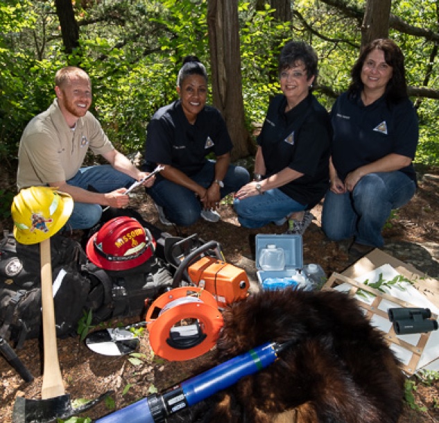 A picture of the Conservation Team